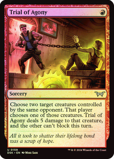 Trial of Agony Foil