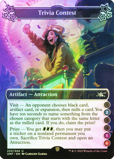 Trivia Contest Foil