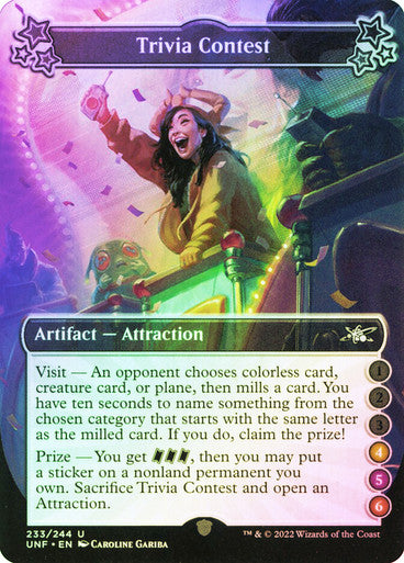 Trivia Contest Foil