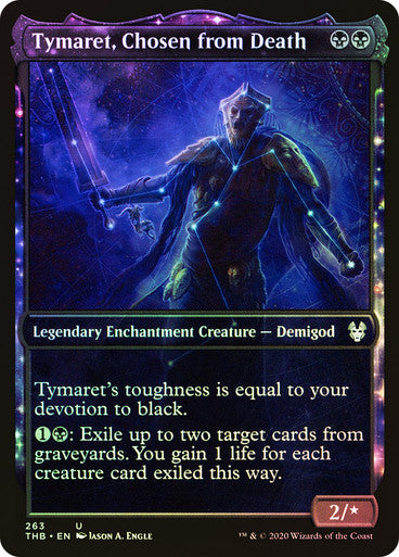 Tymaret, Chosen from Death (Showcase) Foil