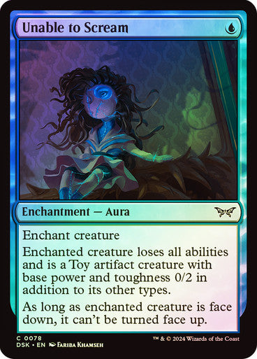 Unable to Scream Foil