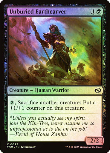Unburied Earthcarver Foil