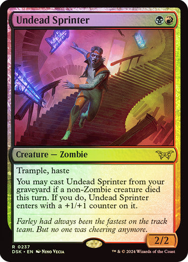 Undead Sprinter Foil