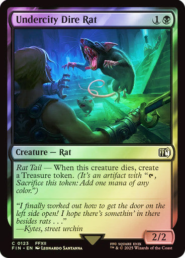 Undercity Dire Rat Foil