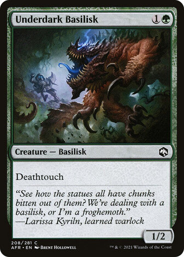 Underdark Basilisk (Spanish)
