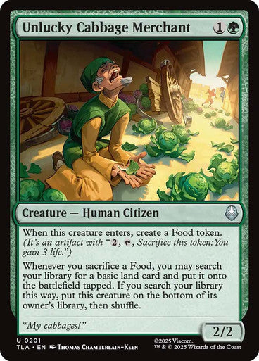 Unlucky Cabbage Merchant (Spanish)