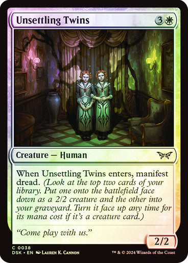 Unsettling Twins Foil