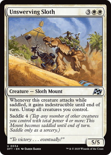 Unswerving Sloth (Spanish)