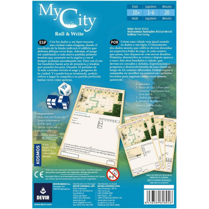 My City: Roll and Write - MULTILENGUAJE