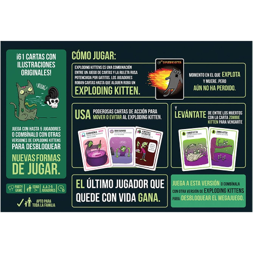 Zombie Kittens - ESPAÑOL