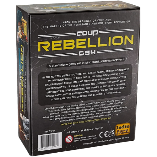Coup Rebellion G54 - INGLÉS