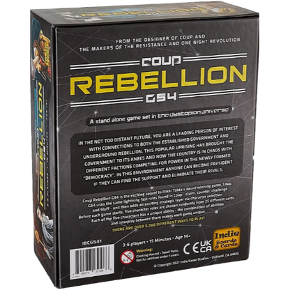 Coup Rebellion G54 - INGLÉS