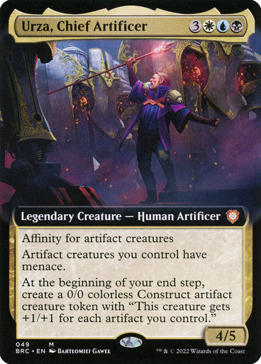 Urza, Chief Artificer (Extended Art)