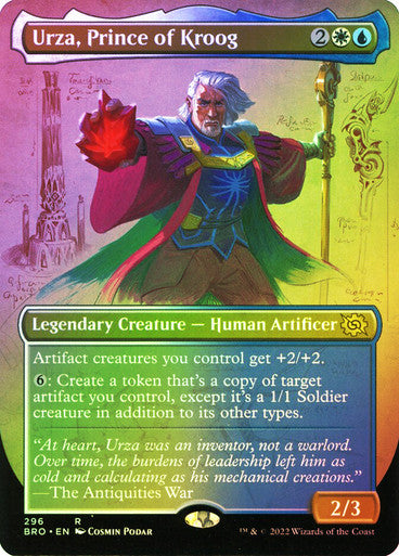 Urza, Prince of Kroog (Borderless) Foil