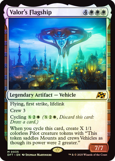 Valor's Flagship Foil
