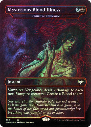 Vampires' Vengeance (Mysterious Blood Illness) Foil