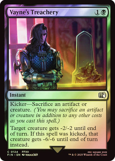 Vayne's Treachery Foil