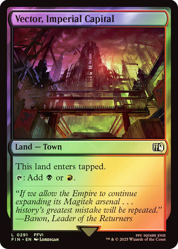Vector, Imperial Capital Foil