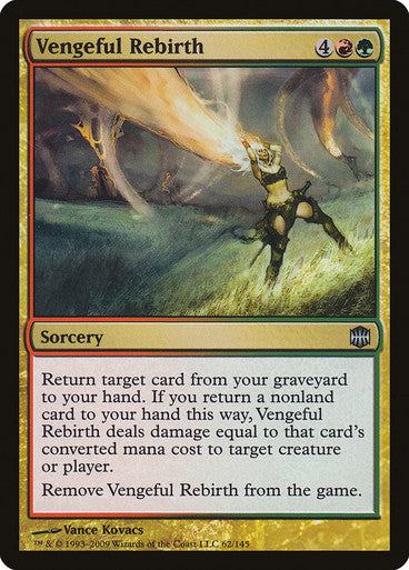 Vengeful Rebirth (Spanish)
