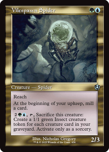 Vilespawn Spider (Retro Frame)