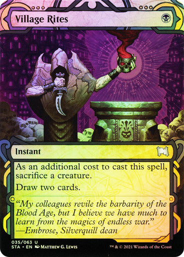 Village Rites Foil