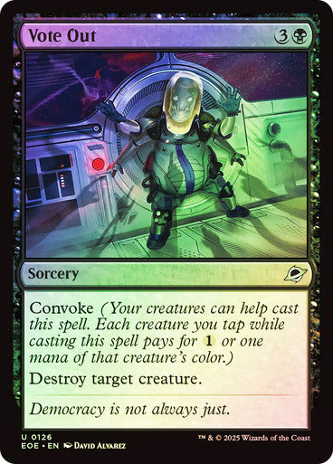 Vote Out Foil