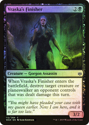 Vraska's Finisher Foil