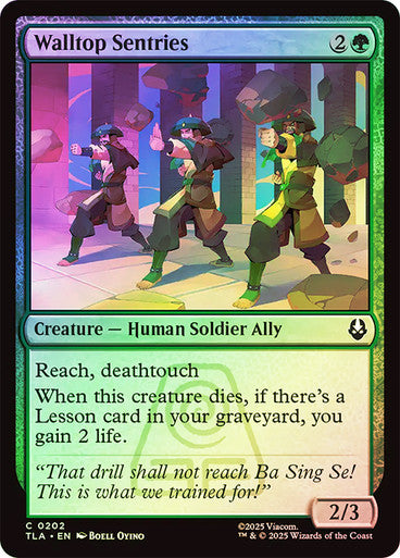 Walltop Sentries Foil
