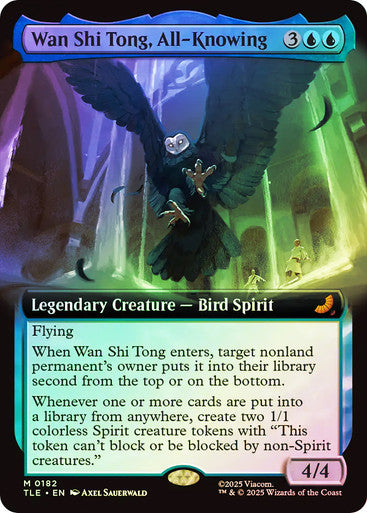 Wan Shi Tong, All-Knowing (Extended Art) Foil