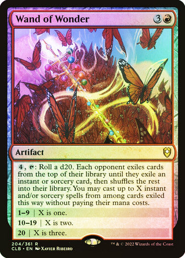 Wand of Wonder Foil