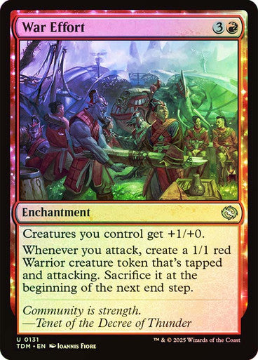 War Effort Foil
