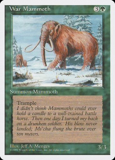 War Mammoth (Spanish)