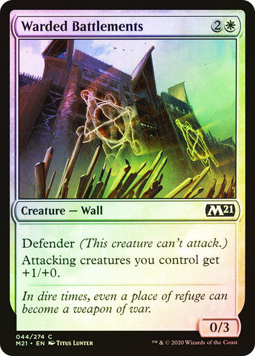 Warded Battlements Foil