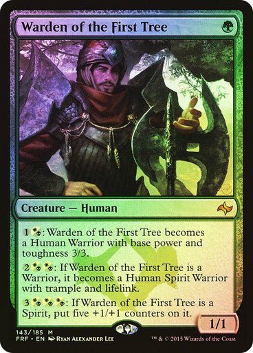 Warden of the First Tree Foil