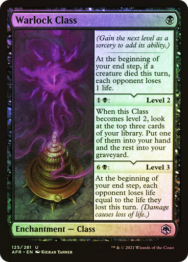 Warlock Class Foil