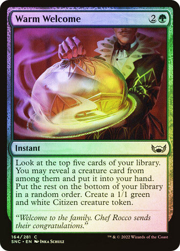 Warm Welcome Foil