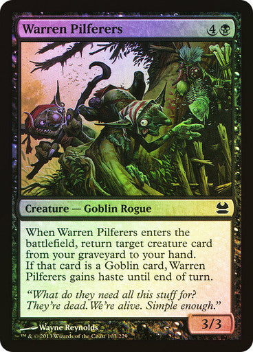 Warren Pilferers Foil