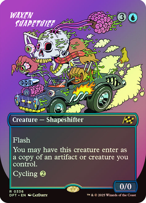 Waxen Shapethief - (Borderless) - Foil