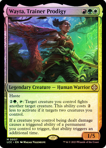 Wayta, Trainer Prodigy Foil