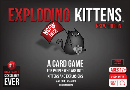 EXPLODING KITTENS NSFW EDITION - INGLES