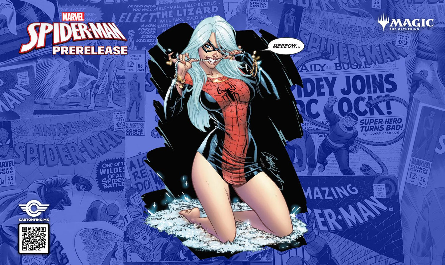 Black Cat Campbell SPM Playmat Custom