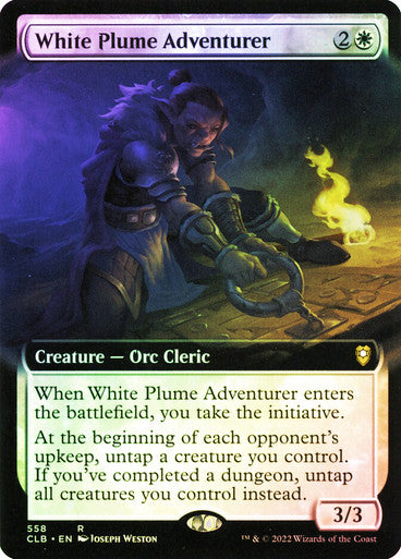 White Plume Adventurer (Extended Art) Foil