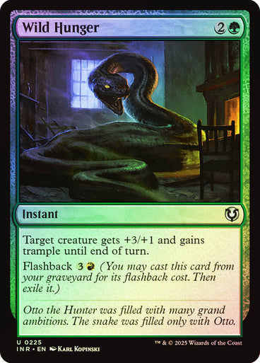 Wild Hunger Foil