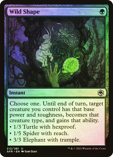 Wild Shape Foil