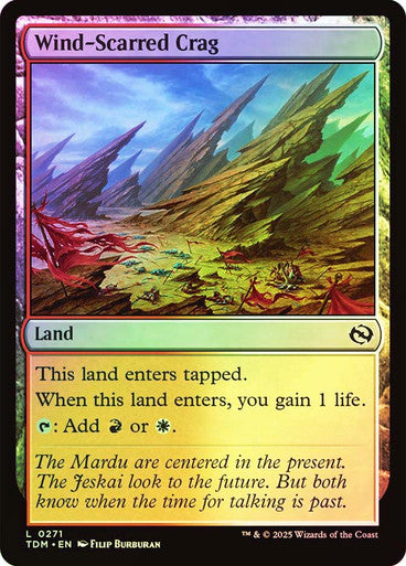 Wind-Scarred Crag Foil