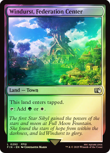 Windurst, Federation Center Foil