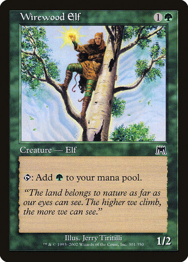 Wirewood Elf (Spanish)