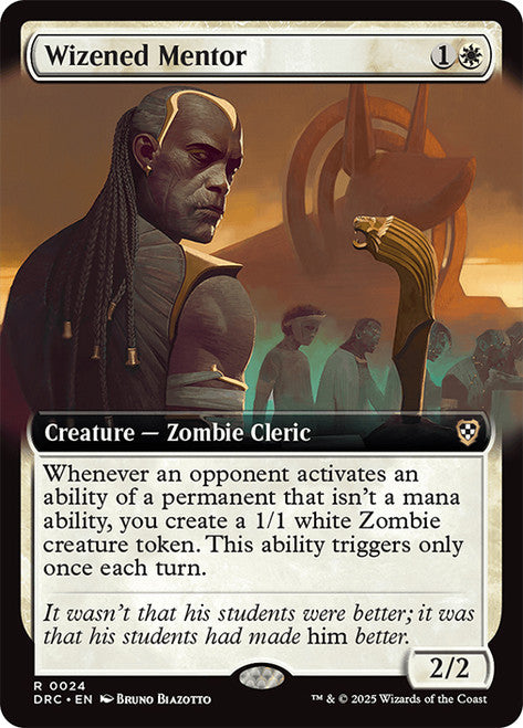 Wizened Mentor - (Extended Art)