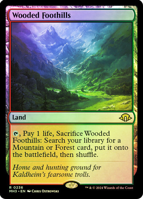 Wooded Foothills - Foil