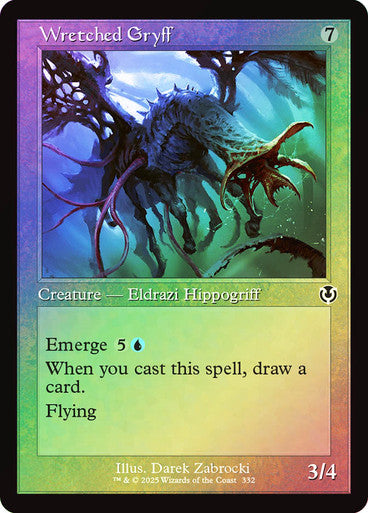 Wretched Gryff (Retro Frame) Foil